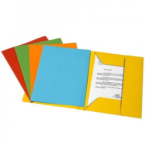 Cartellina 3 lembi - 25 pz