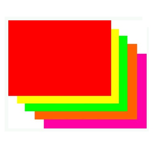 Cartoncino Fluo 50x70 cm