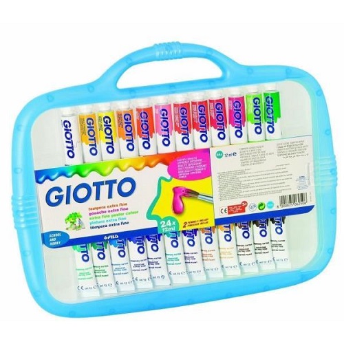 Tempera Giotto 24 colori 12 ml