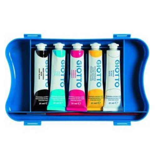 Tempera Giotto 5 colori 21 ml