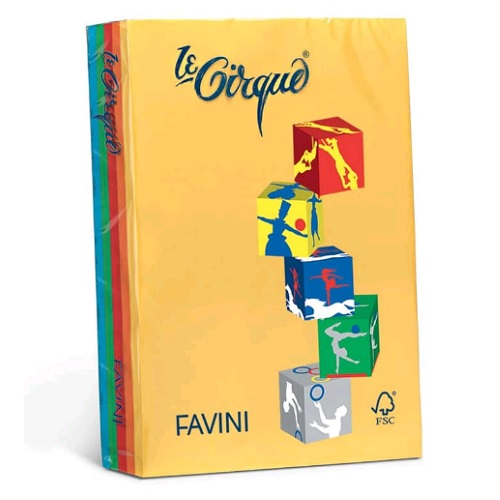 Cartoncini colori forti assortiti 160 grammi A4 250 fogli