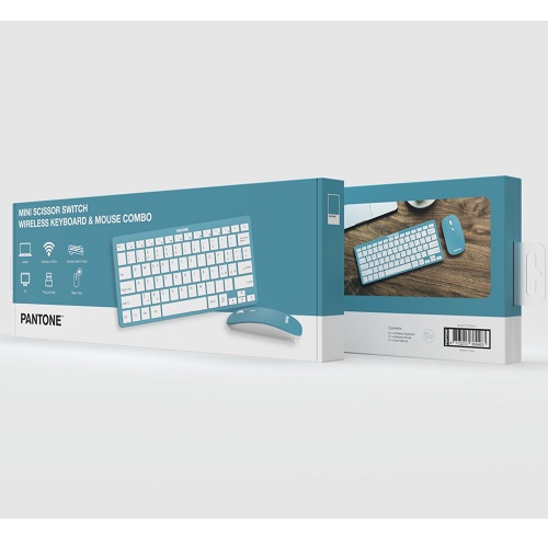 Tastiera e Mouse Wireless Pantone IT Collection